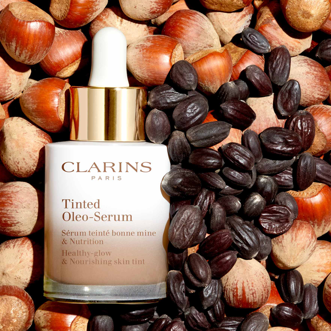 Base de maquillaje con sérum oleoso - Sérum para el rostro hidratante con color