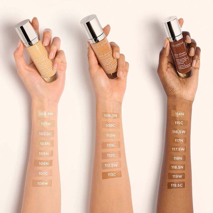 Base de maquillaje de cobertura total Skin Illusion