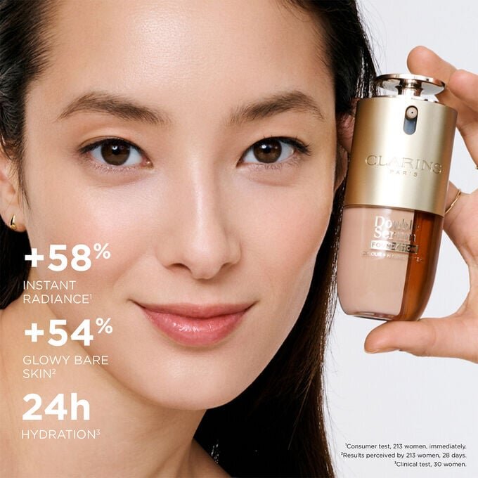 Base de maquillaje Double Serum®: base luminosa con beneficios para el Cuidado de la piel