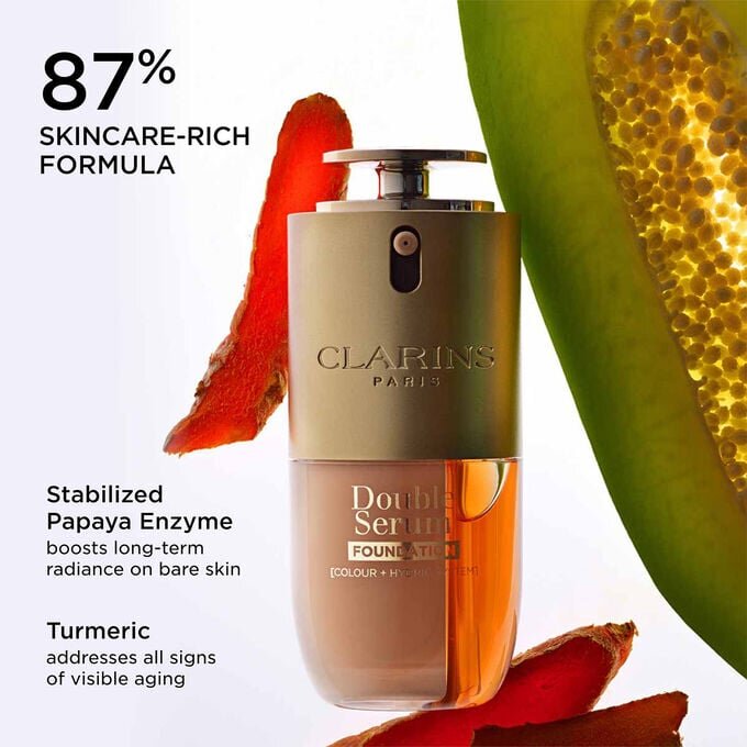Base de maquillaje Double Serum®: base luminosa con beneficios para el Cuidado de la piel