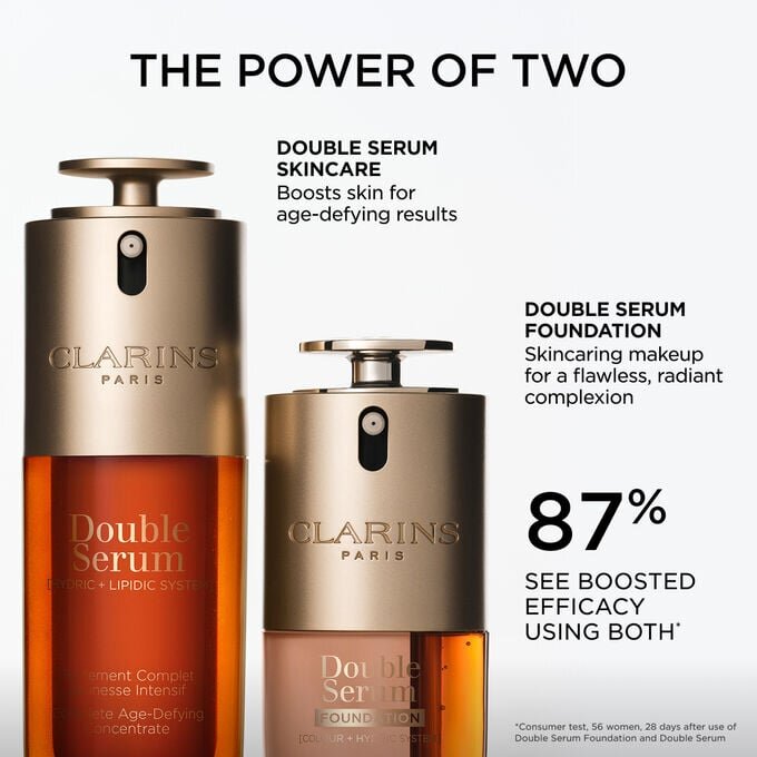 Base de maquillaje Double Serum®: base luminosa con beneficios para el Cuidado de la piel