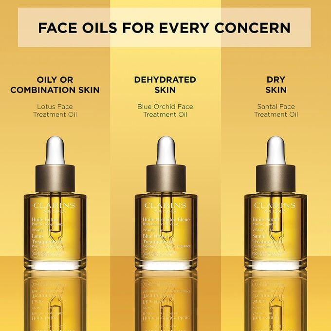 Blue Orchid Face Treatment Oil para piel seca