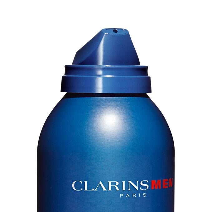 ClarinsMen Gel Espumante para Afeitado Suave - Espuma de afeitado hidratante para hombres
