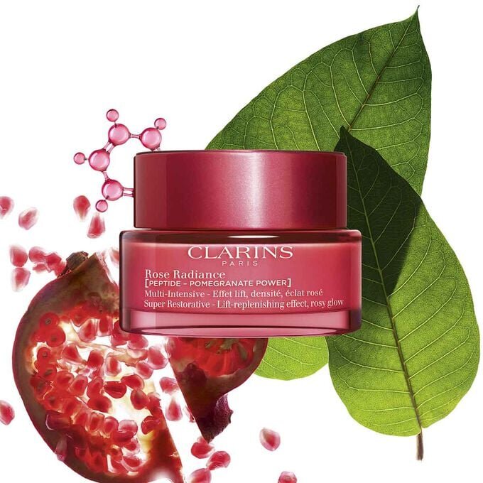 Crema de día con péptidos Rose Radiance para pieles maduras