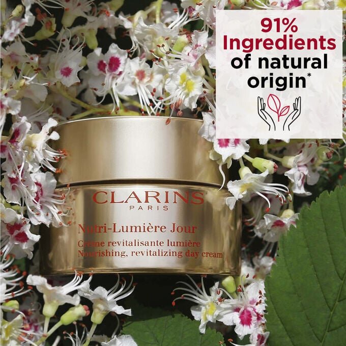 Crema de noche Nutri-Lumière: crema hidratante de noche antienvejecimiento y nutritiva para pieles maduras