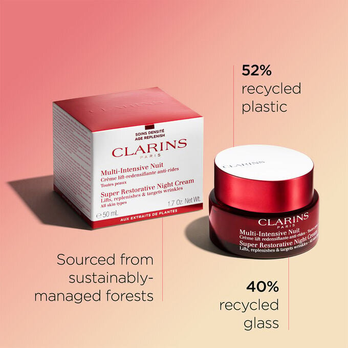 Crema de noche Super Restorative: crema hidratante antienvejecimiento para la piel menopáusica