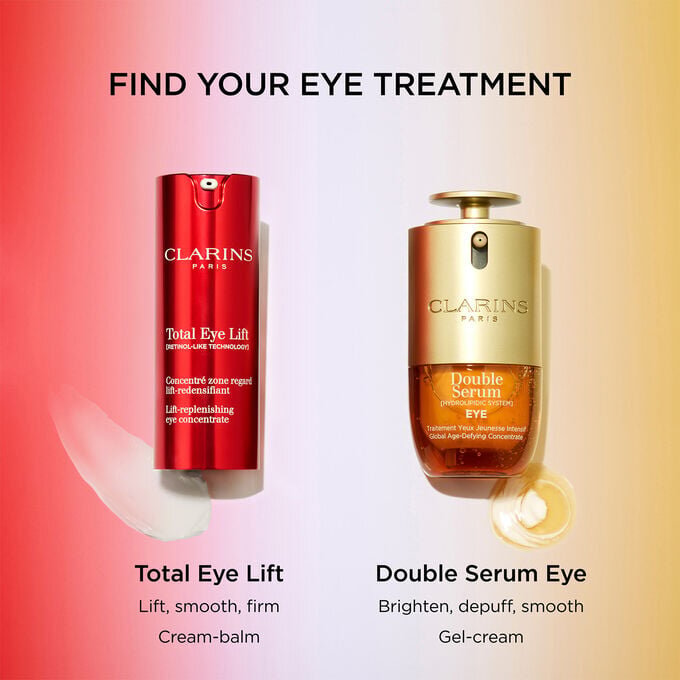 Crema de ojos recargable Total Eye Lift para reafirmar, reducir arrugas, ojeras y hinchazón