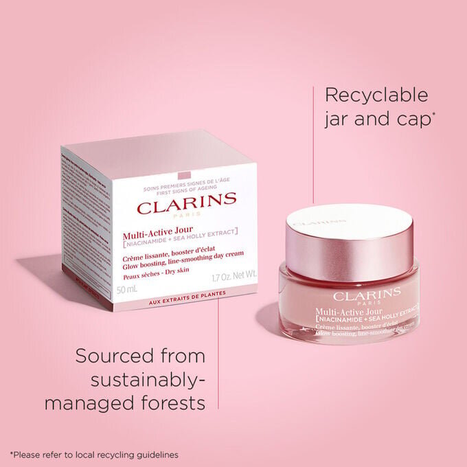 Crema facial de día Multi-Active: hidrata la piel seca