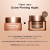 Crema hidratante de noche Extra-Firming recargable con polipéptidos de colágeno + niacinamida
