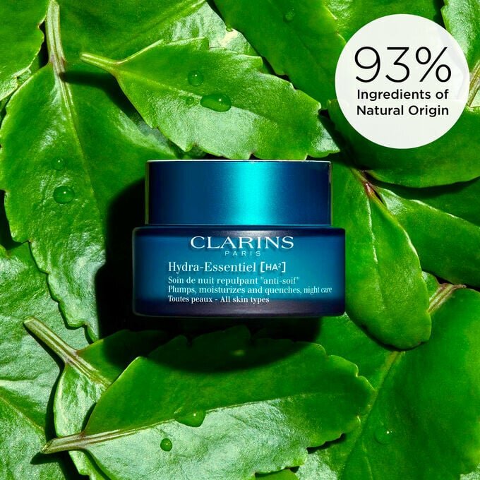 Crema hidratante de noche Hydra-Essentiel con doble ácido hialurónico