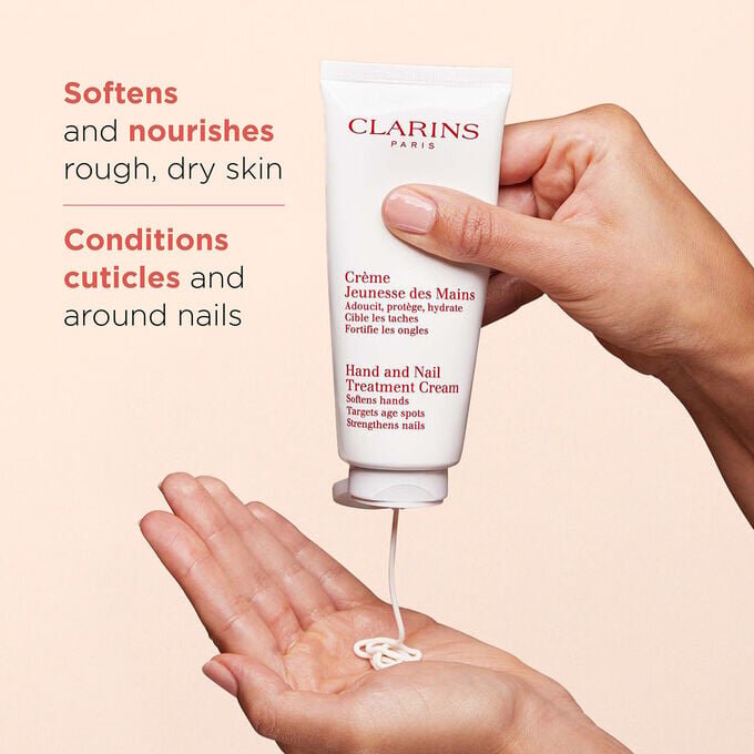 Crema hidratante para manos y uñas