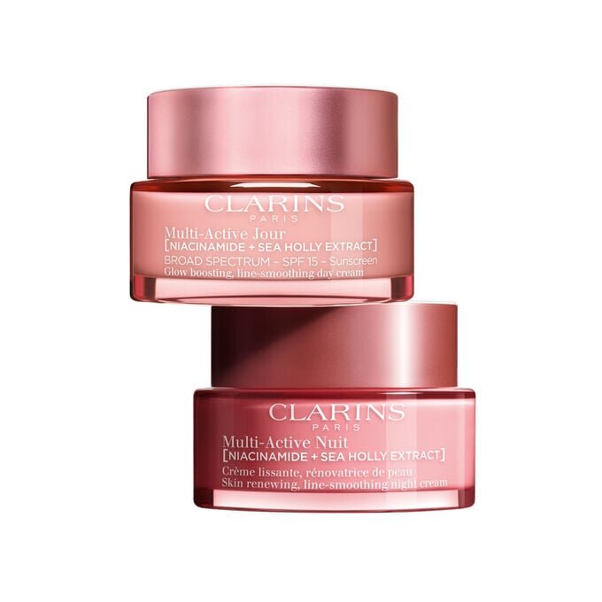 Dúo Multi-Active 24/7 con SPF | Crema hidratante Multi-Active de día y de noche con SPF