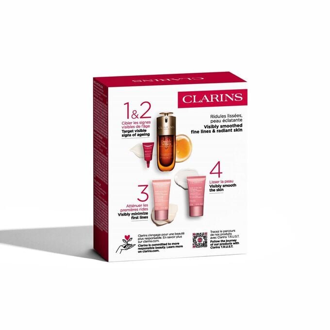 Double Serum + Colección Multi-Active | Con Double Serum + Crema de día y de noche Multi-Active | Productos esenciales antienvejecimiento para el Cuidado de la piel