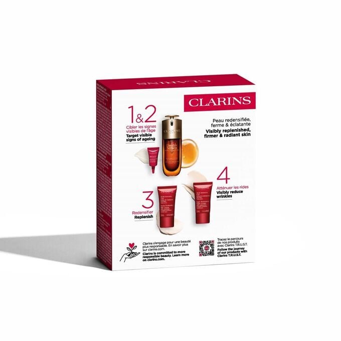 Double Serum + Colección Super Restorative | Con el emblemático Double Serum | Para una rutina antienvejecimiento de Cuidado de la piel madura