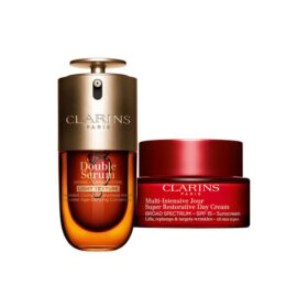 Double Serum Light y Crema de Día Super Restorative con SPF 15 | 1 oz Double Serum Light y Crema de Día Super Restorative con SPF 15 | Dúo de sérum antienvejecimiento y crema hidratante