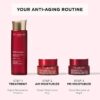 Esencia facial de tratamiento suavizante y Super Restorative: esencia hidratante y reparadora para el rostro