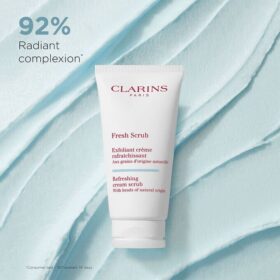 Fresh Scrub: exfoliante para el rostro en gel-crema refrescante, exfoliante y suavizante