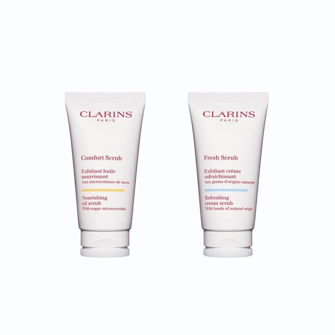 Fresh Scrub: exfoliante para el rostro en gel-crema refrescante, exfoliante y suavizante