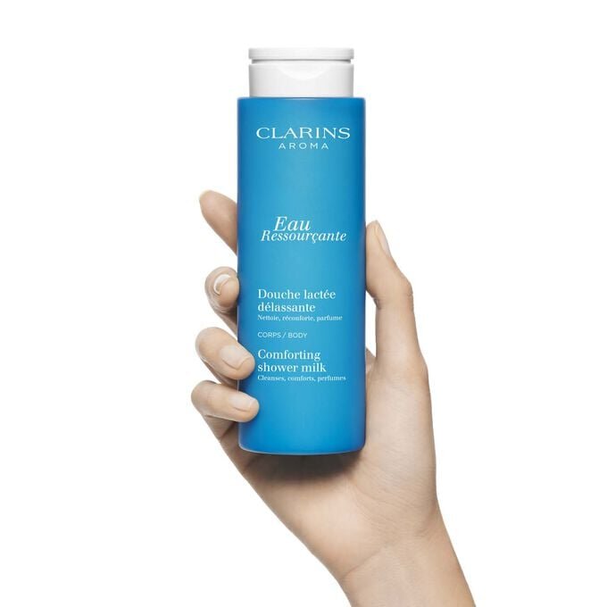 Gel de ducha «Eau Ressourçante Comforting Shower Milk» con aceites esenciales