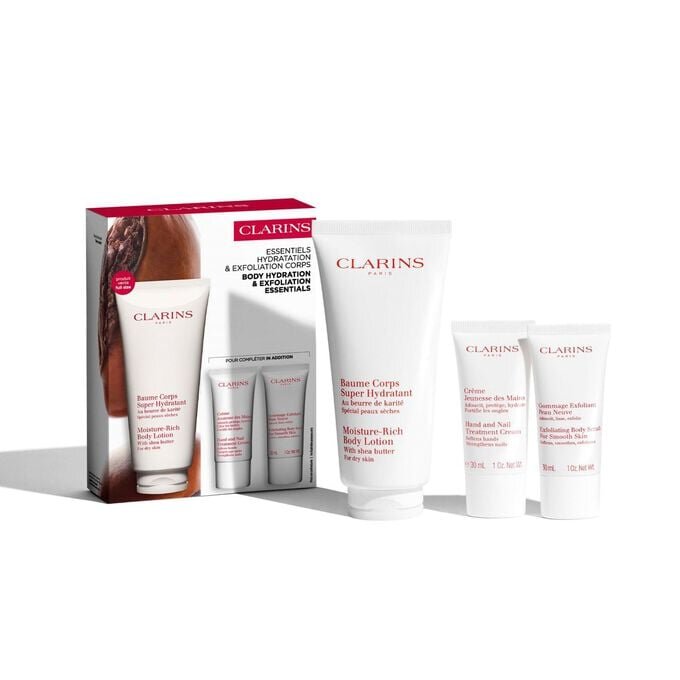 Kit de hidratación perfecta | Incluye loción para el cuerpo rica en hidratación + exfoliante para el cuerpo | Para una piel hidratada y suave