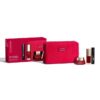 Kit de maquillaje imprescindible de Clarins | Set de prebase para el rostro, aceite para los labios y máscara de pestañas | Imprescindibles para tu rutina de maquillaje