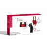 Kit de maquillaje imprescindible de Clarins | Set de prebase para el rostro, aceite para los labios y máscara de pestañas | Imprescindibles para tu rutina de maquillaje