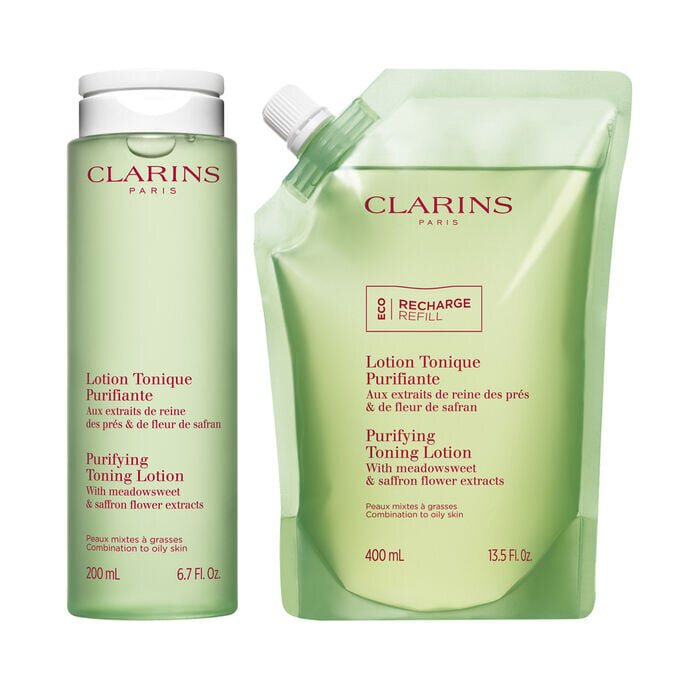 Kit de recambio de Purifying Toning Lotion | Tónico purificante en tamaño normal y recambio | Para piel grasa