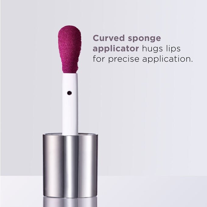 Lip Comfort Oil en negro y blanco con brillo