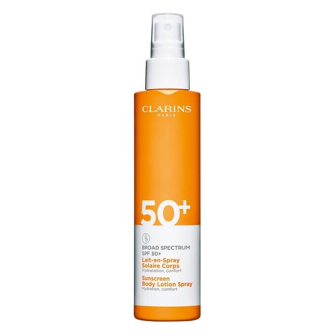 Loción solar en spray para el cuerpo - Protector solar de amplio espectro SPF 50+ para el cuerpo