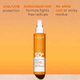 Loción solar en spray para el cuerpo – Protector solar de amplio espectro SPF 50+ para el cuerpo