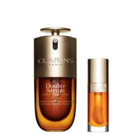 Lote icónico | Con Double Serum y Lip Comfort Oil | Sérum antienvejecimiento y Lip Comfort Oil galardonados