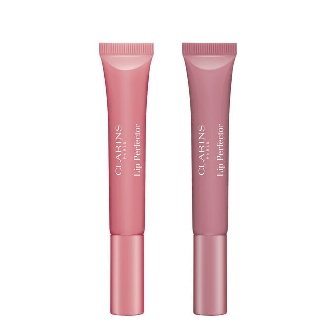 Lote Lip Perfector Shimmer | Set de brillos de labios Rose Shimmer y Toffee Pink Shimmer