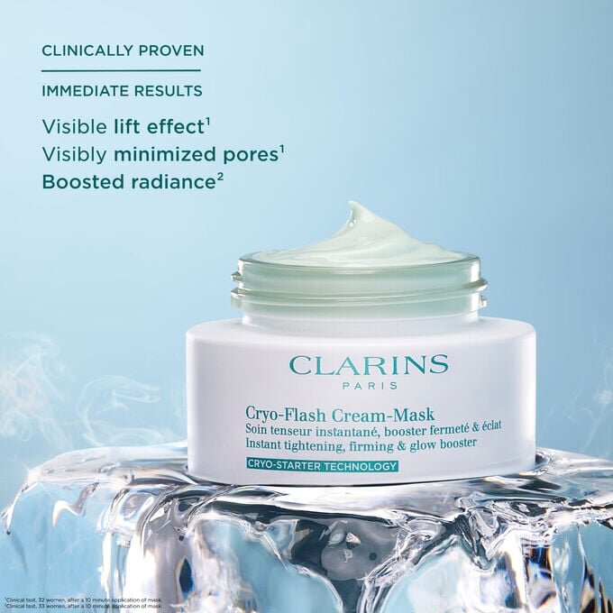 Dúo de mascarillas superventas | Con la mascarilla Cryo-Flash y la mascarilla V-Intensive Wrap | Mascarillas faciales galardonadas del rostro