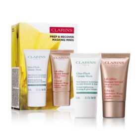 Mini set de mascarillas Prep + Recover | Incluye la mascarilla Cryo-Flash y la mascarilla V-Intensive Wrap | Mascarillas faciales galardonadas