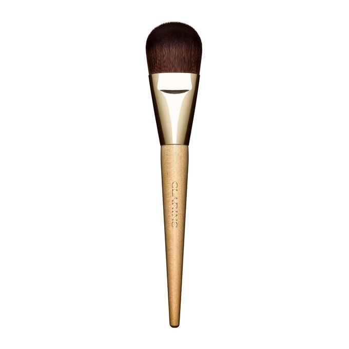 Pincel plano para base de maquillaje líquida