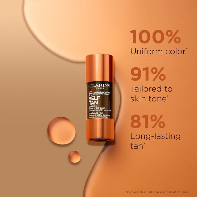 Gotas autobronceadoras para el rostro Radiance Plus Golden Glow