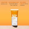 Protector solar facial de tacto seco - Amplio espectro SPF 50+