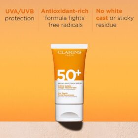 Protector solar facial de tacto seco – Amplio espectro SPF 50+