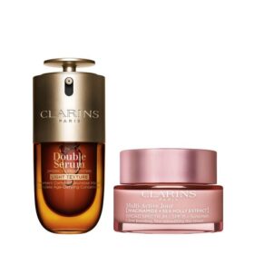 Set Multi-Active con SPF | 1 oz. Double Serum Light y crema de día Multi-Active con SPF | Sérum antienvejecimiento y crema hidratante