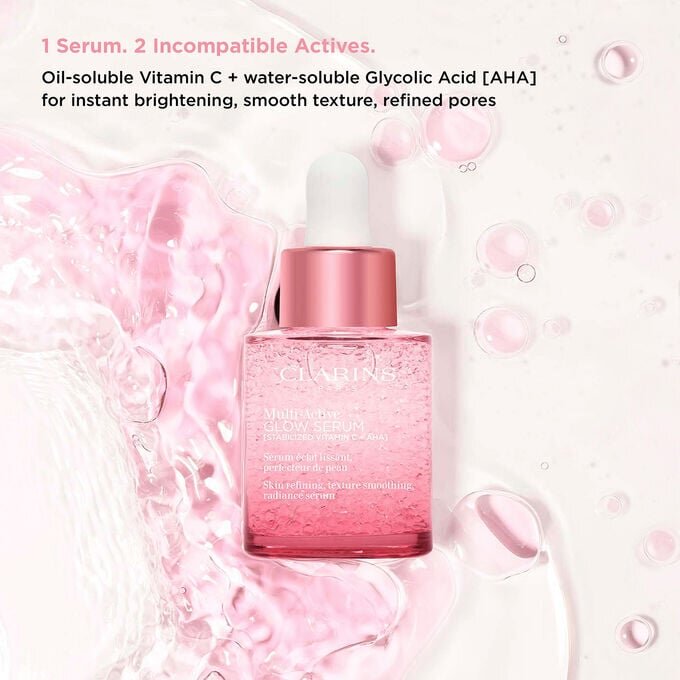 Sérum Multi-Active Glow con vitamina C + AHA: suavizante, potenciador de la luminosidad