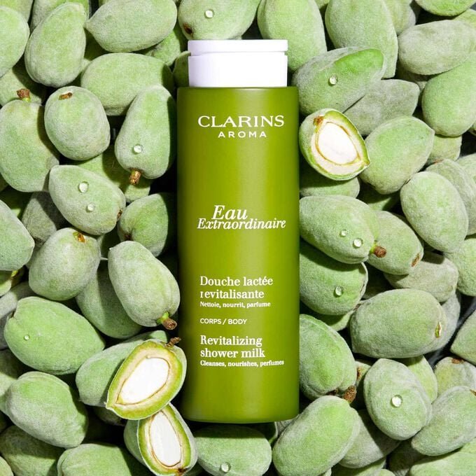 Leche de ducha revitalizante Eau Extraordinaire: gel de baño limpiador e hidratante para el cuerpo
